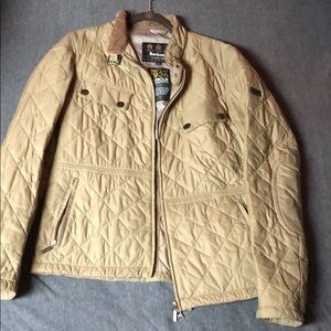 Men’s Barbour jacket medium tan